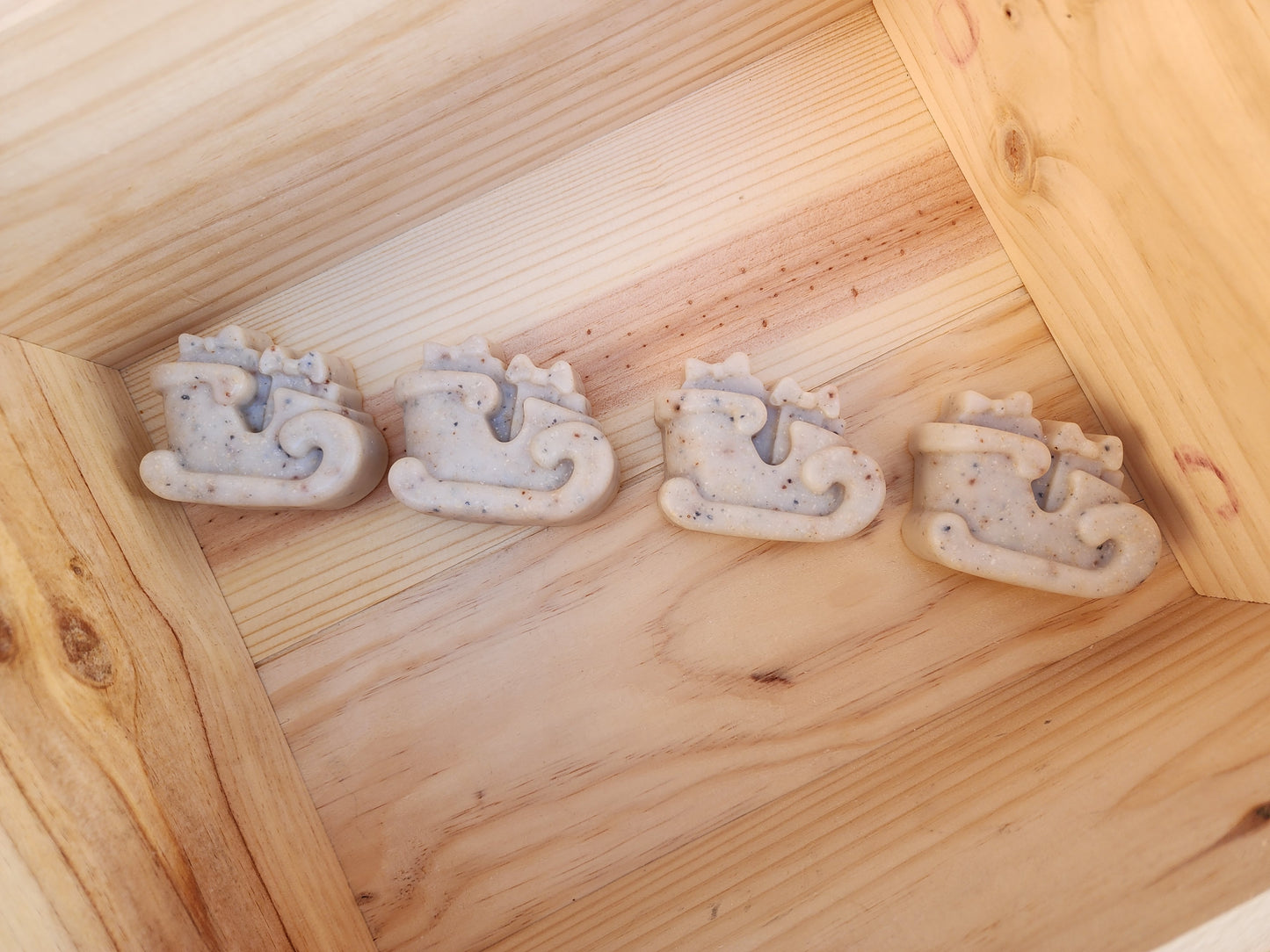 Seasonal Confetti Soap Bar - Winter - Sleigh (unscented)