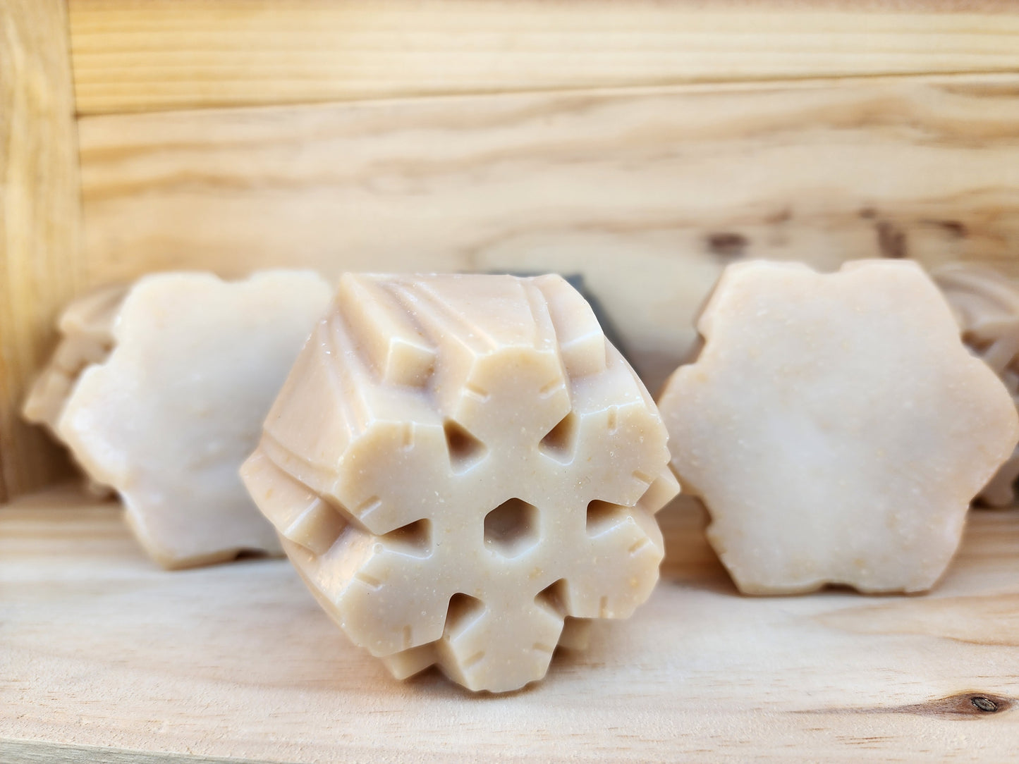 Seasonal Confetti Soap Bar - Winter - Snowflake I