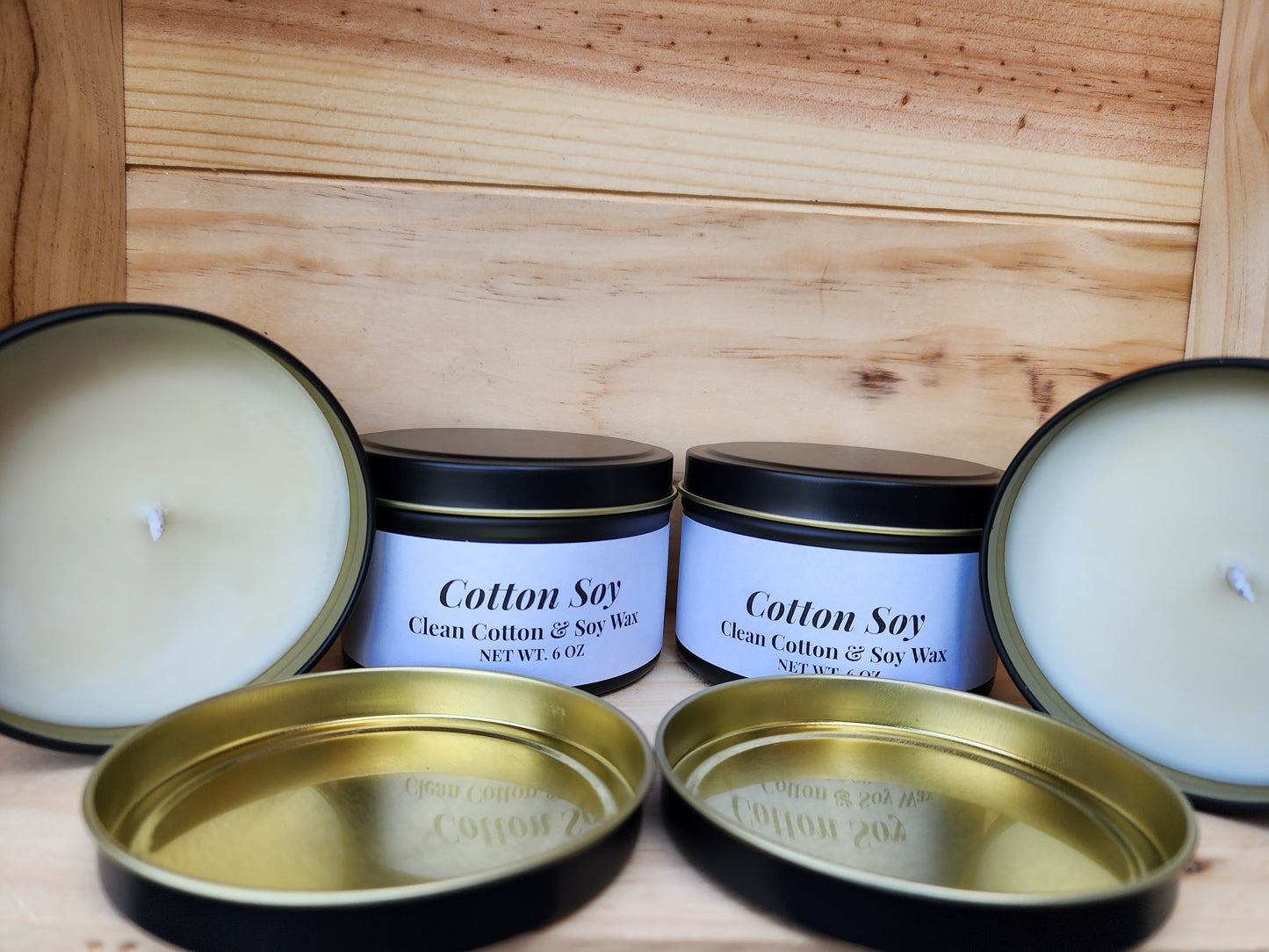Cotton Soy Candle 6oz