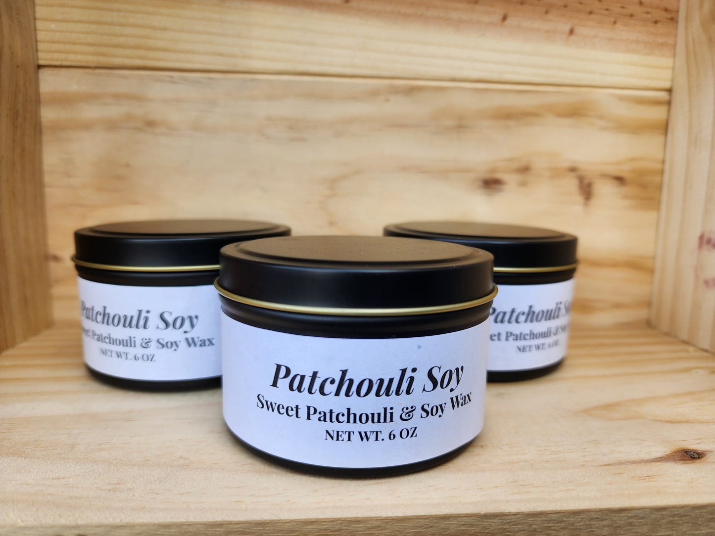Patchouli Soy Candle 6oz,