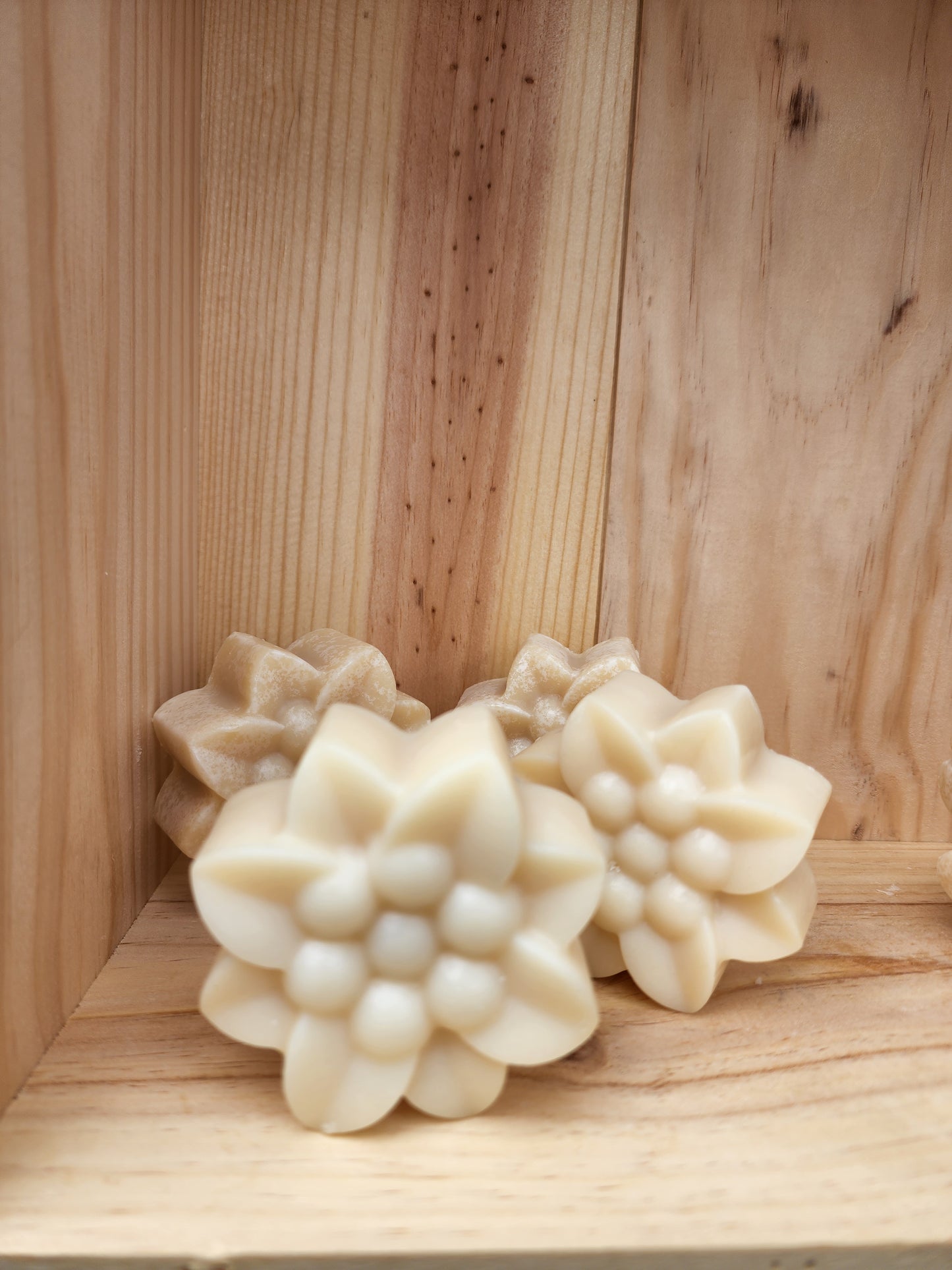 Rice Milk Soap Bar (unscented Poinsettia)