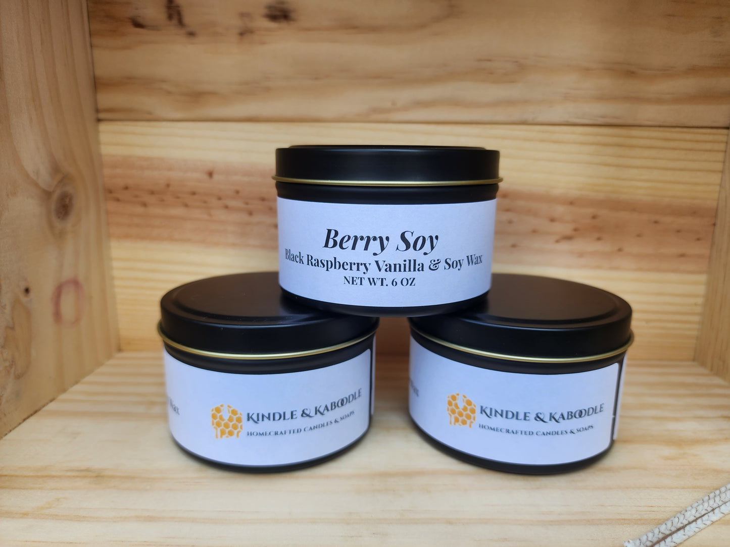 Berry Soy Candle 6oz