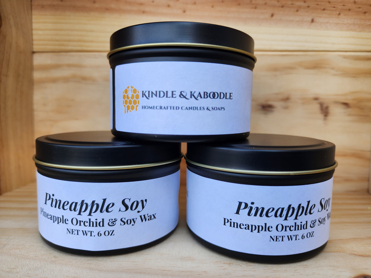 Pineapple Soy Candle 6oz.