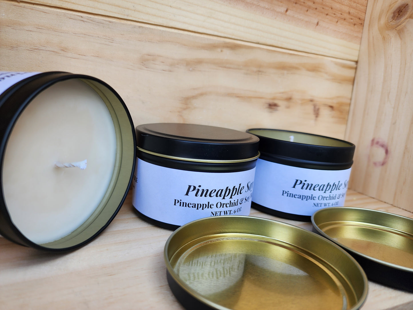 Pineapple Soy Candle 6oz.