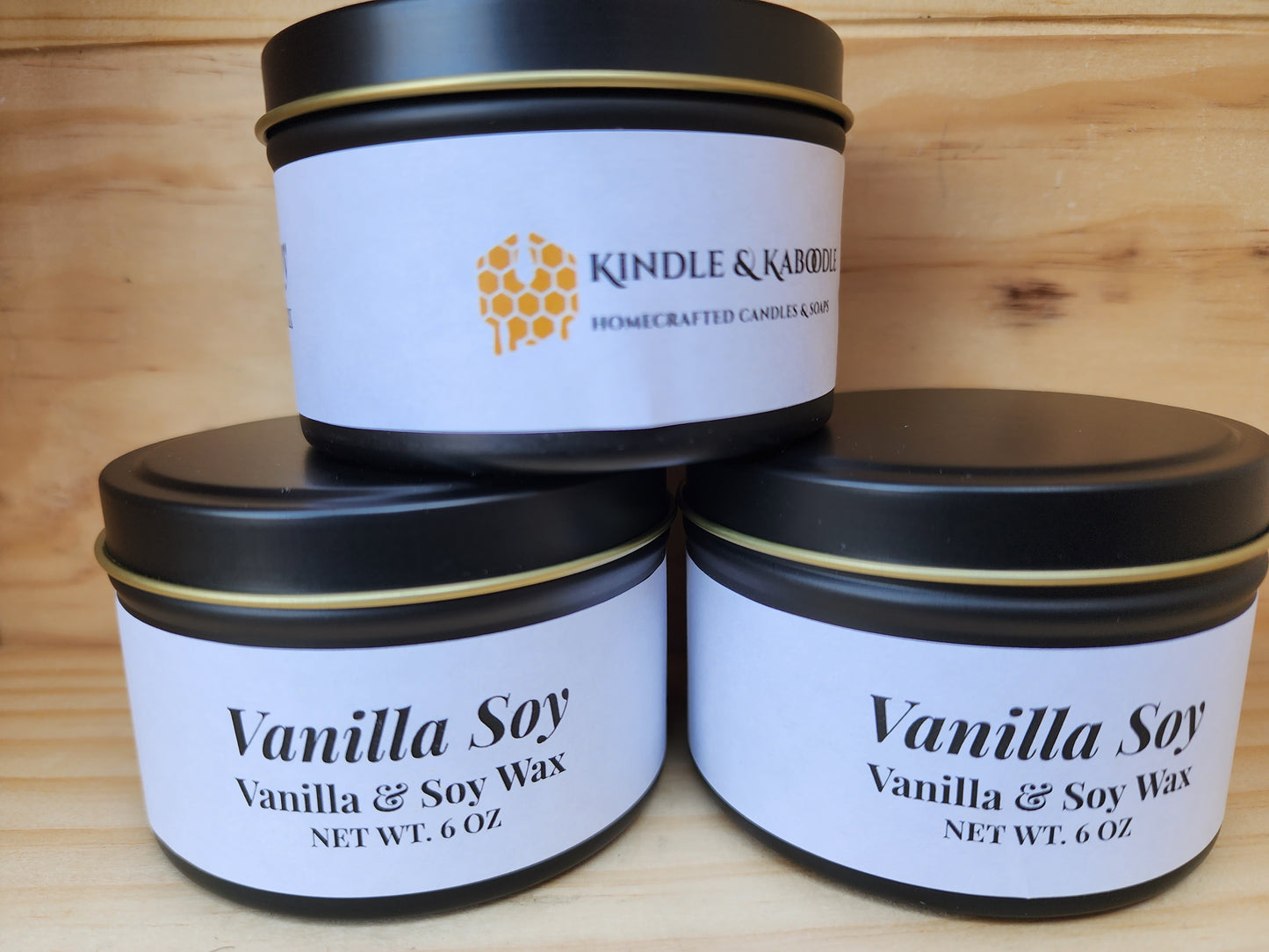 Vanilla Soy Candle 6oz.